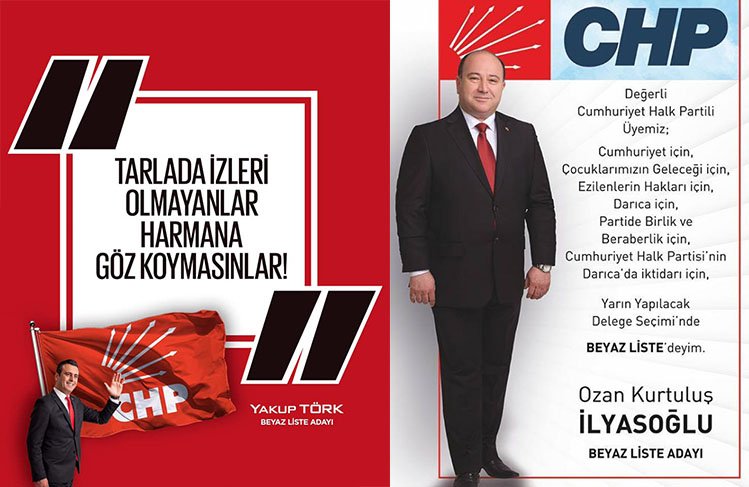 CHP Darıca'da bugün delege seçimleri var