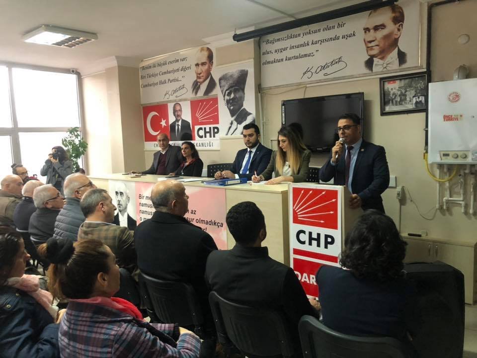 CHP Darıca'da Aktaş, partilileriyle buluştu