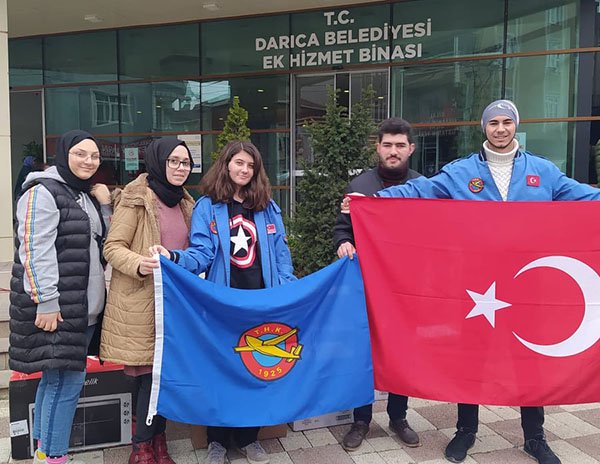 Darıca THK'dan koli koli yardım