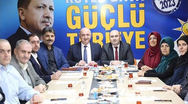 AK Parti Darıca meclis öncesi durum değerlendirmesi yaptı