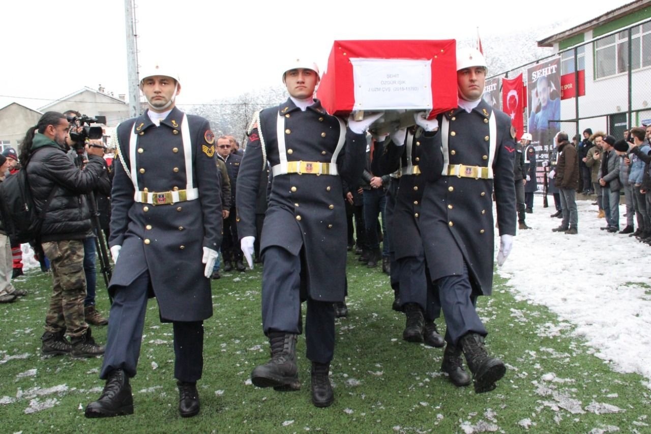 Çayırovalı şehidimizi dualarla uğurladık!