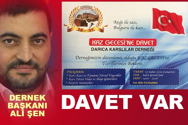 KARSDER’den Kaz Gecesi