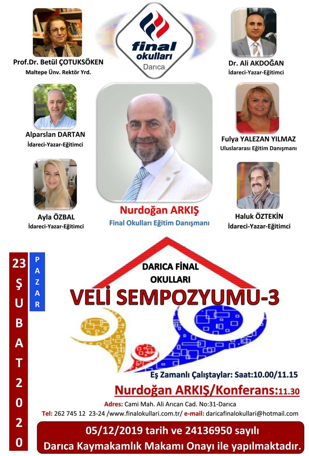 Darıca Final'den velilere özel sempozyum!