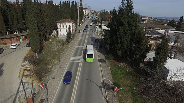 Eski Mezarlık yolu genişletiliyor