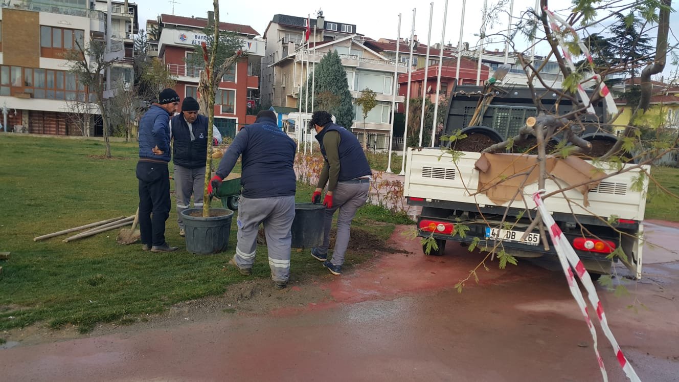 Darıca'da bahar hazırlığı sürüyor