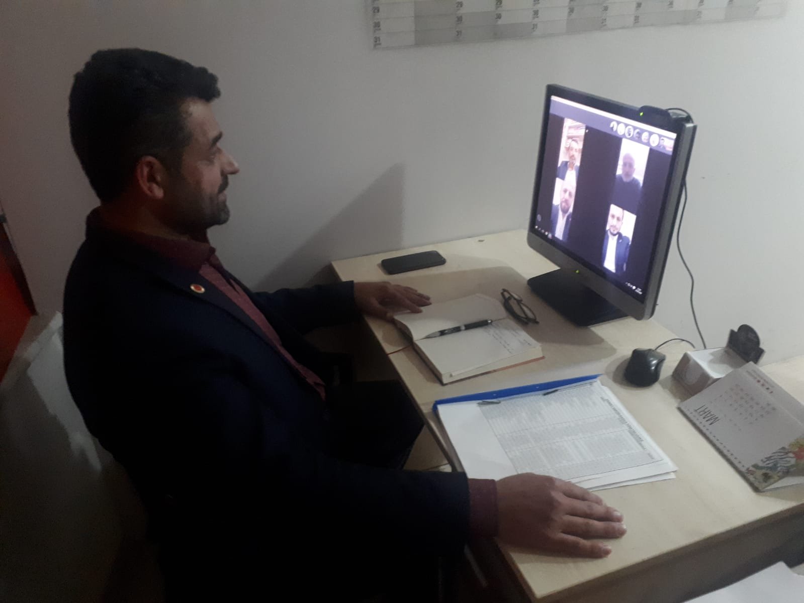 Darıca Saadet'ten, e- toplantı