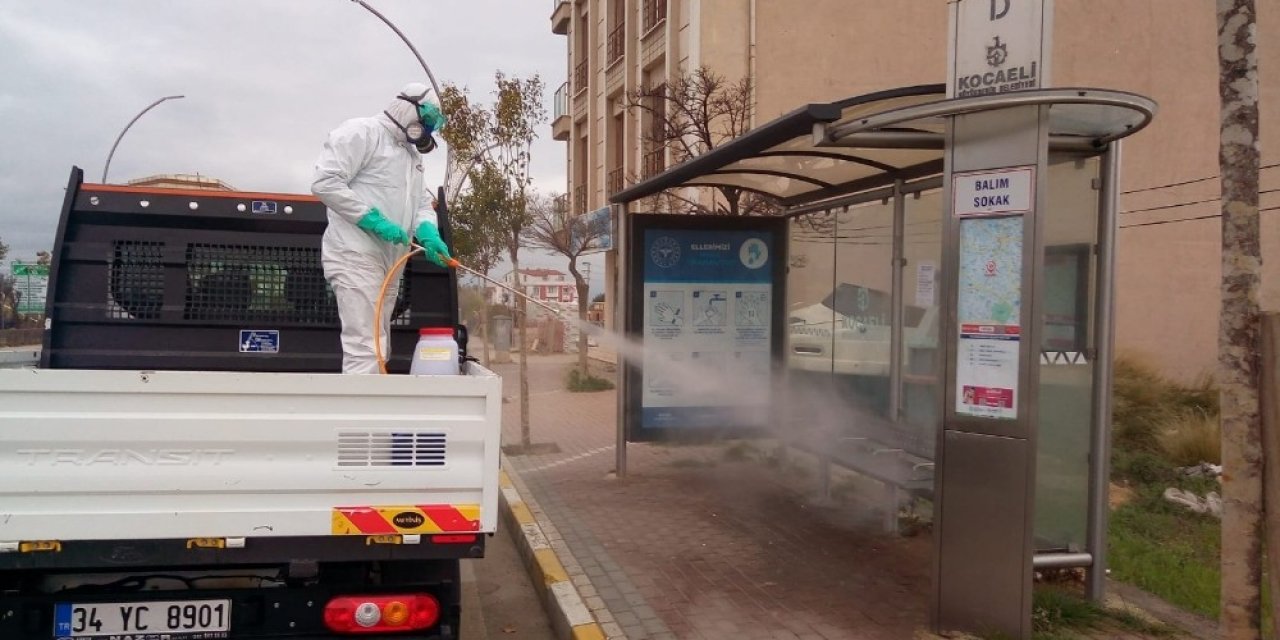  Duraklara dezenfektan malzeme konulmasını istiyorlar