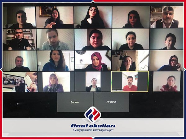 Final Eğitim Kurumları'dan 3 koldan derslere devam