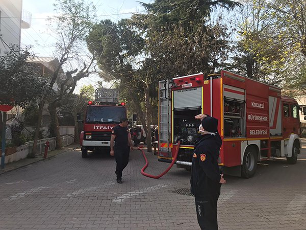 Bayramoğlu'ndaki yangında korkulan olmadı