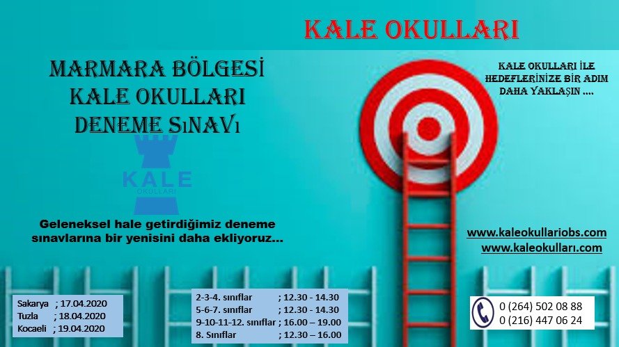 Kale Okulları, online deneme sınavı düzenliyor