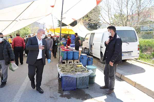 Semt pazarları aynı yerlerinde cuma günü kurulacak