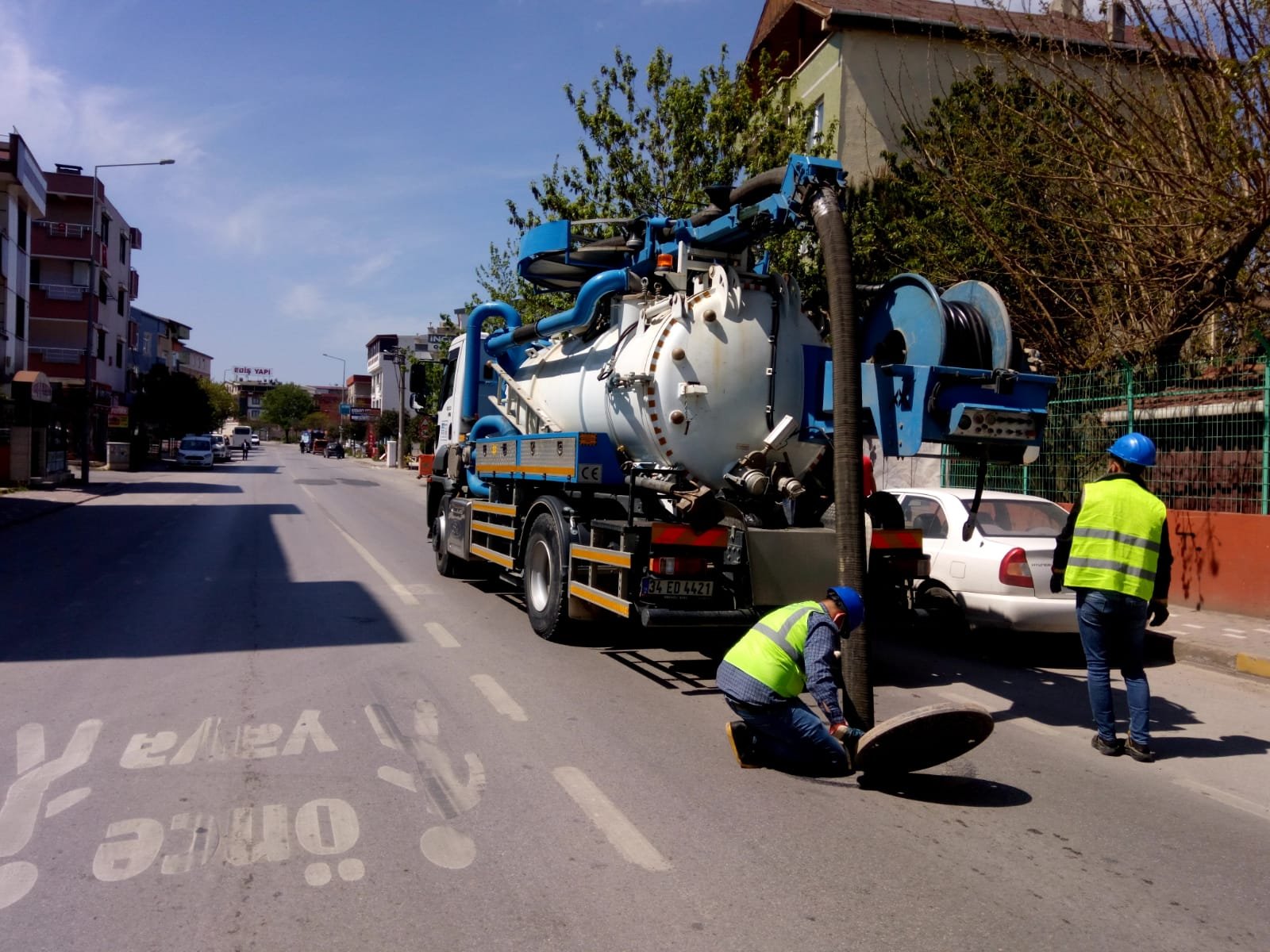 Darıca'nın altyapılarında temizlik seferi sürüyor