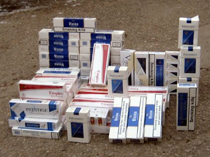 21 bin paket kaçak sigara ele geçirildi