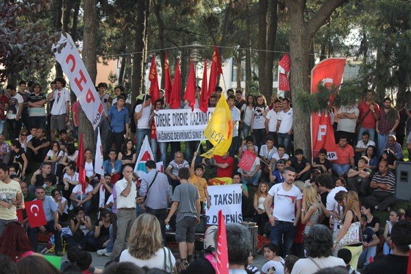 Gebze'teki Taksim Gezi parkı eylemi