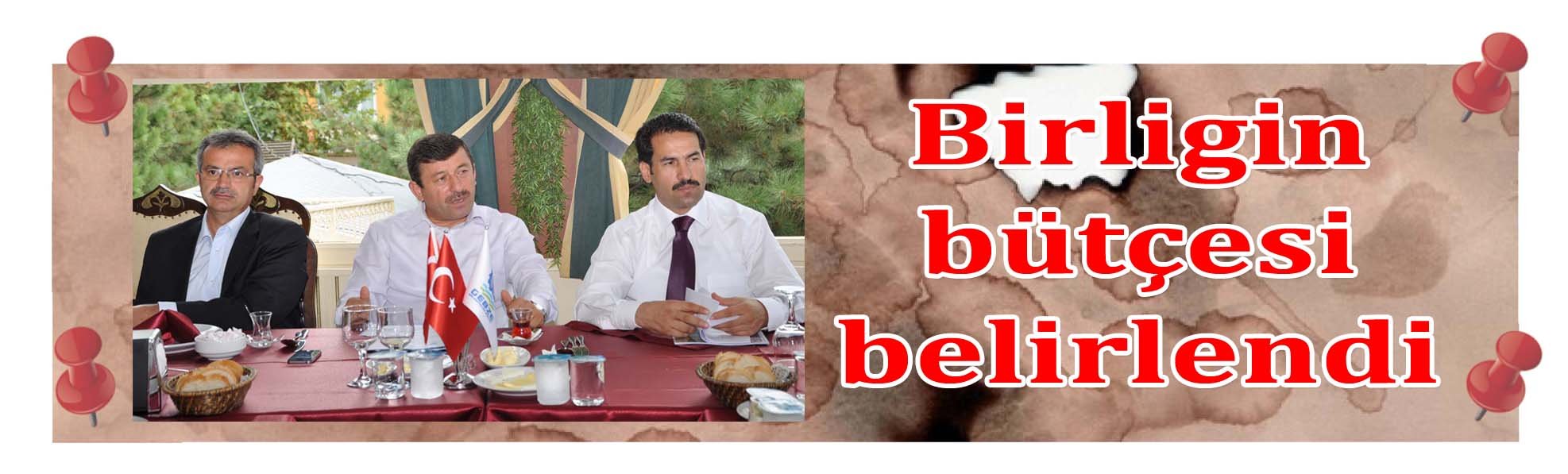 Birliğin bütçesi belirlendi