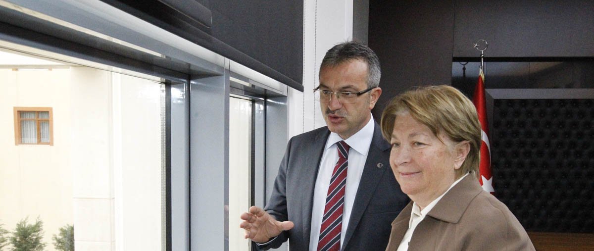 Rektör Komsuoğlu, Gebze'de temaslarda bulundu