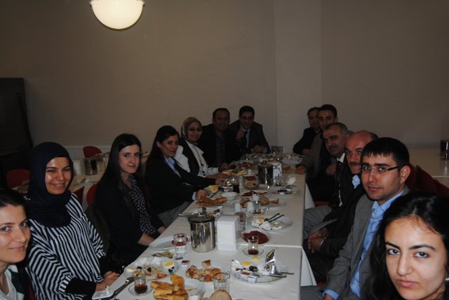 Darıcalı öğretmenler kahvaltıda buluştu