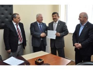 BAŞKAN KARABACAK MAZBATASINI ALDI