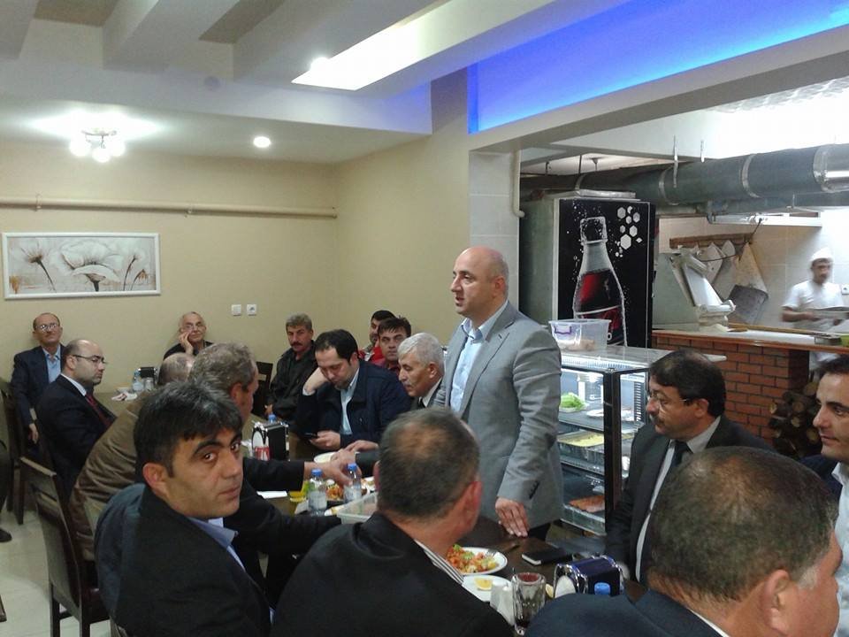 Bıyık, partilileriyle buluşmaya devam ediyor