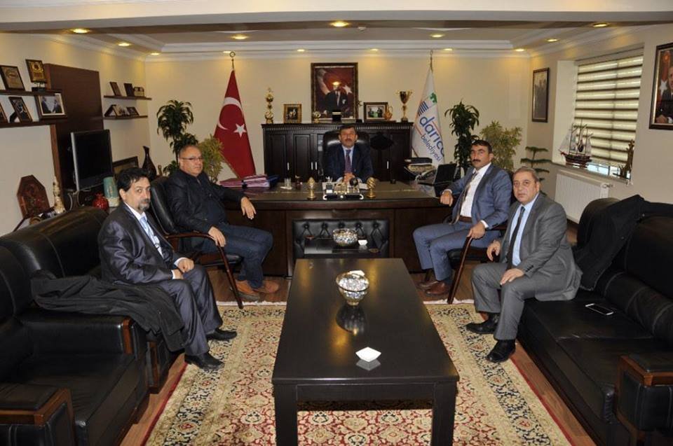 Karabacak'a Kars'tan başkan ziyareti