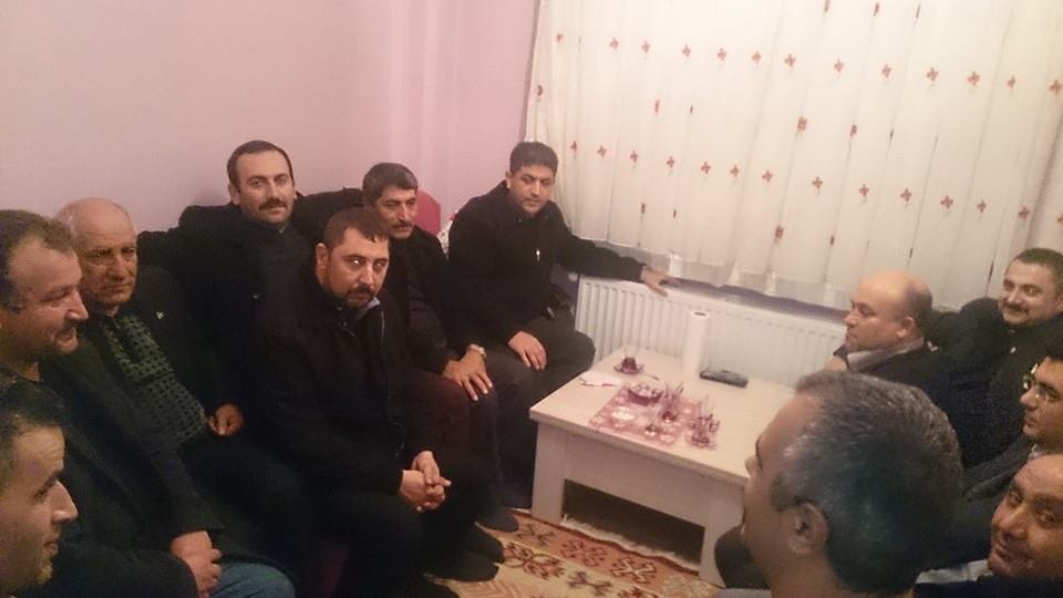 Demir'den Uzun'a taziye ziyareti