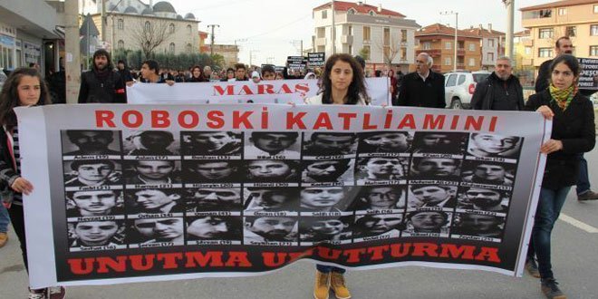  HDP Darıca, Roboski için yürüdü