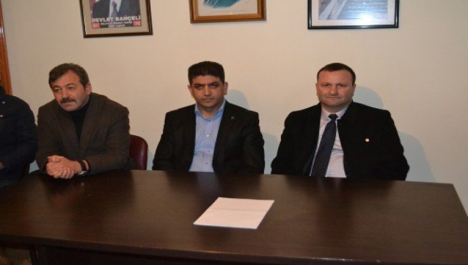 Murtazaoğlu, Darıcalı MHP'lilerden destek istedi!
