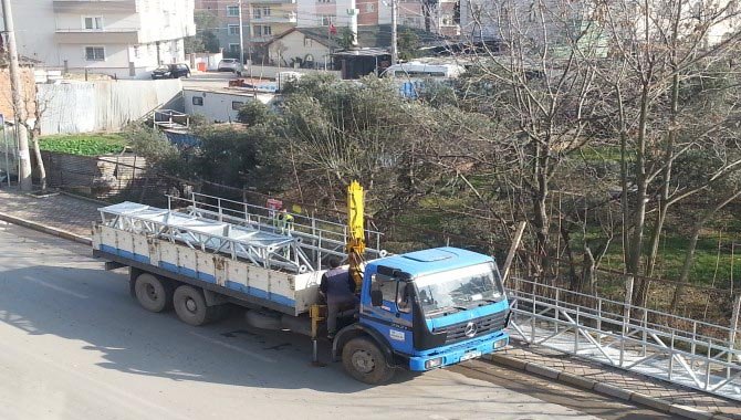 Darıca'da MOBESE çalışmaları sürüyor