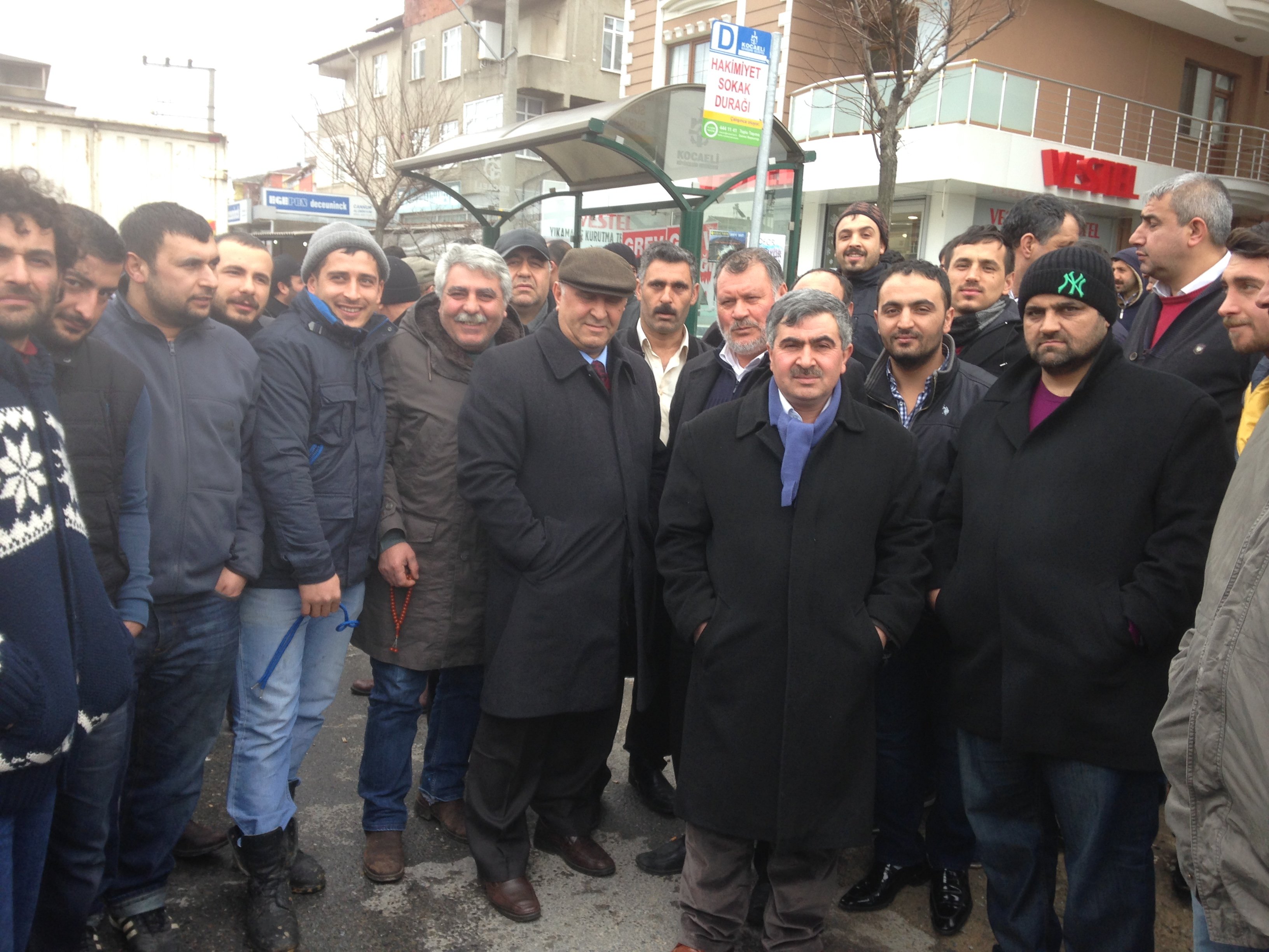  Darıca'da pazarcılar tezgah açmadı