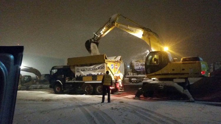 Kar ve tuzlama timleri yollarda!