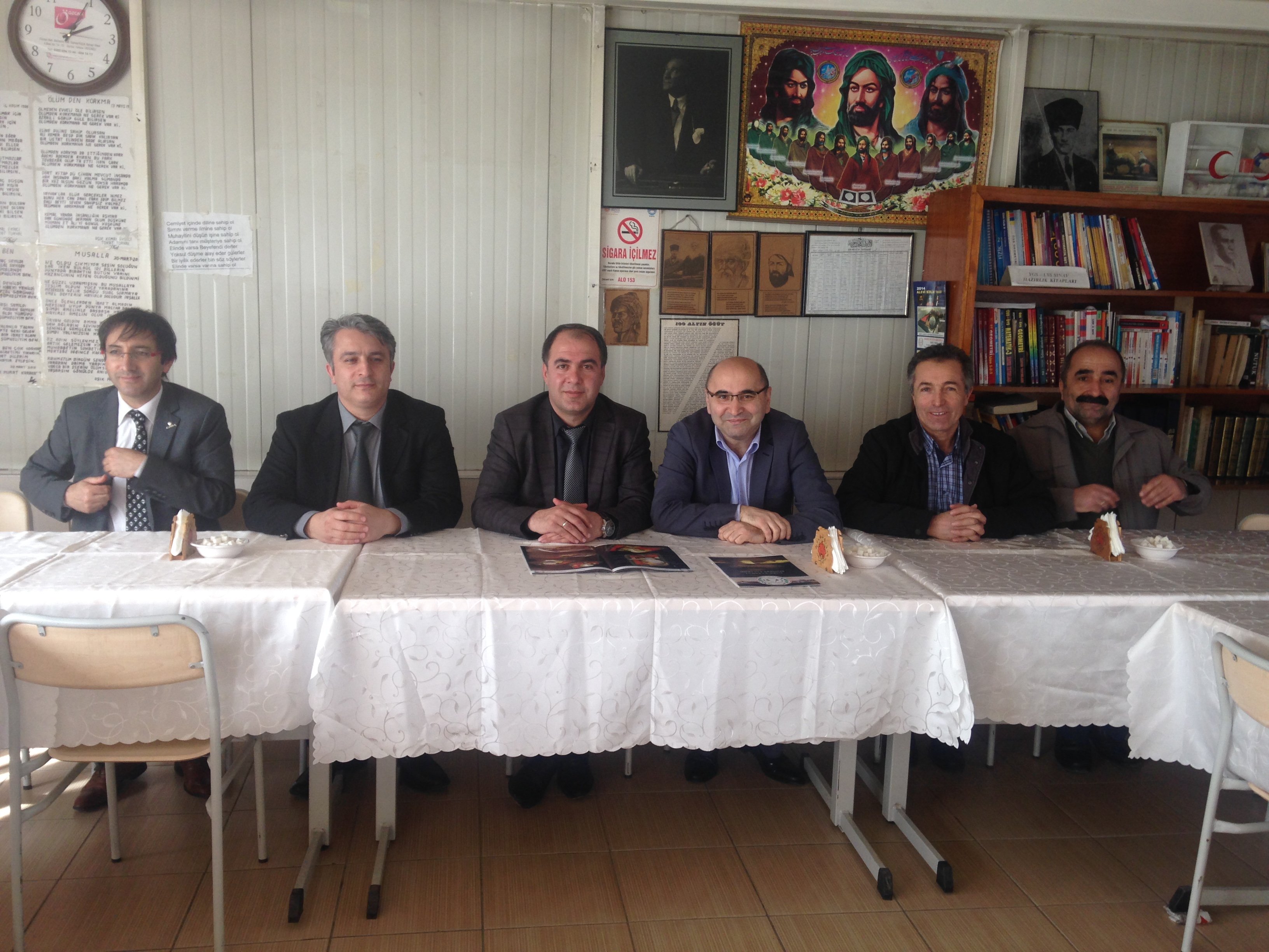 Eğitimcilerden Cem Evi'ne ziyaret