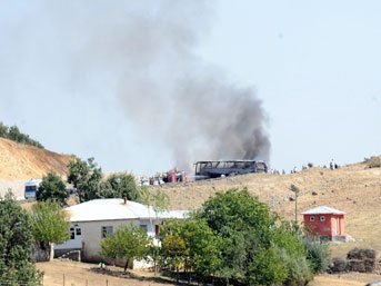 Bingöl'de askeri konvoya mayınlı saldırı