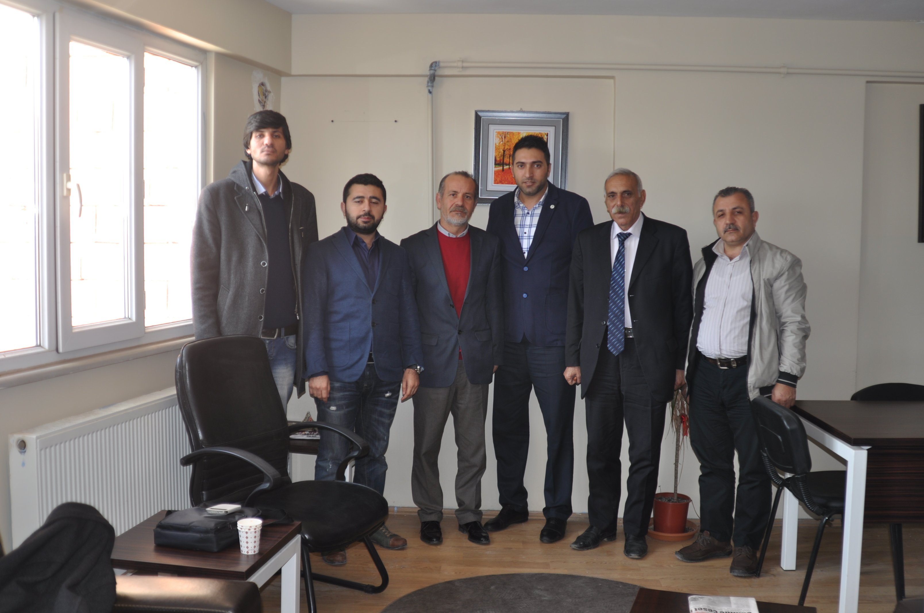 HDP'li adaylar gazetemizi ziyaret etti