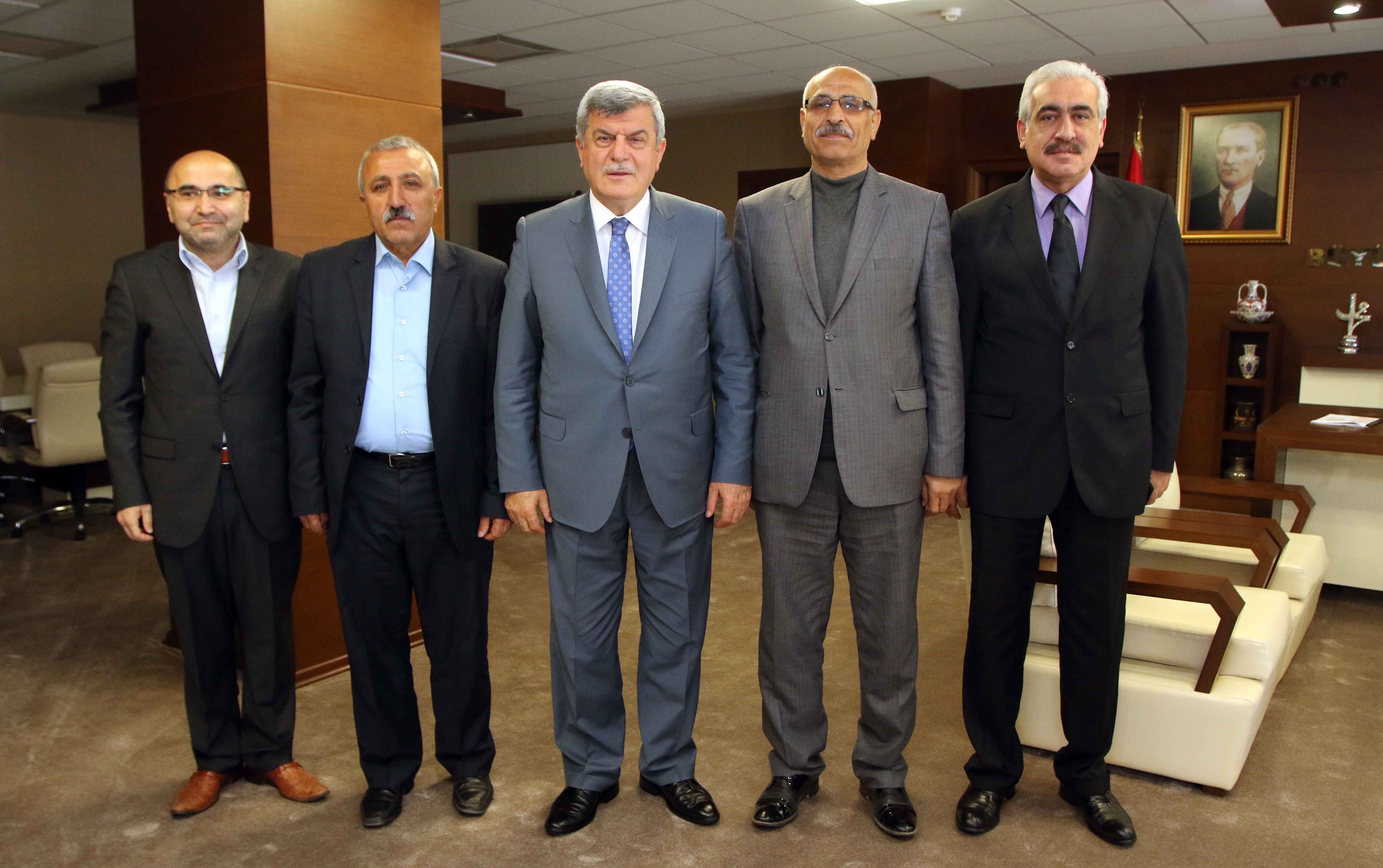 Karaosmanoğlu, Cemevi başkanlarıyla buluştu