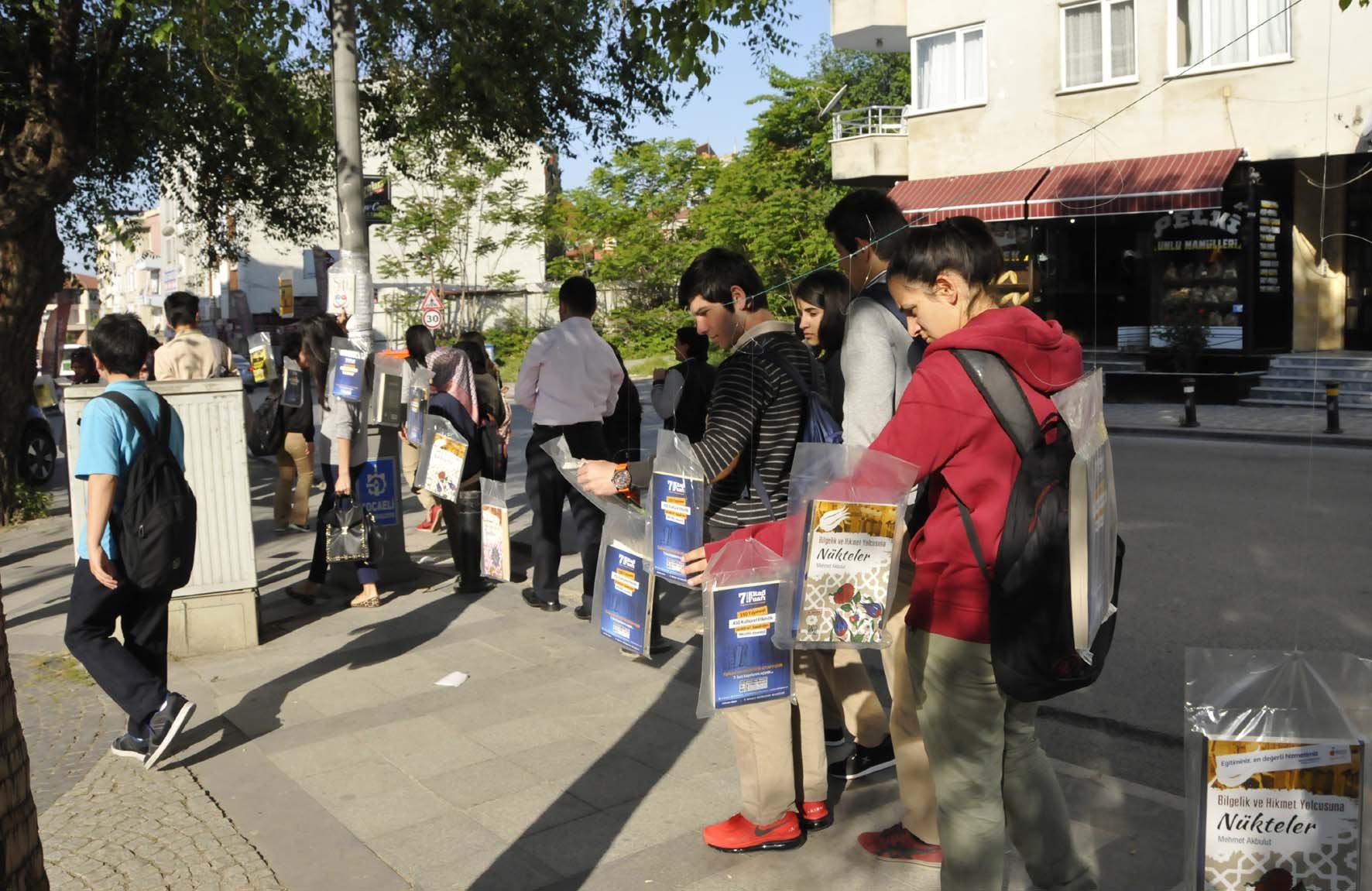 Darıca'da ağaçlar çiçek açtı