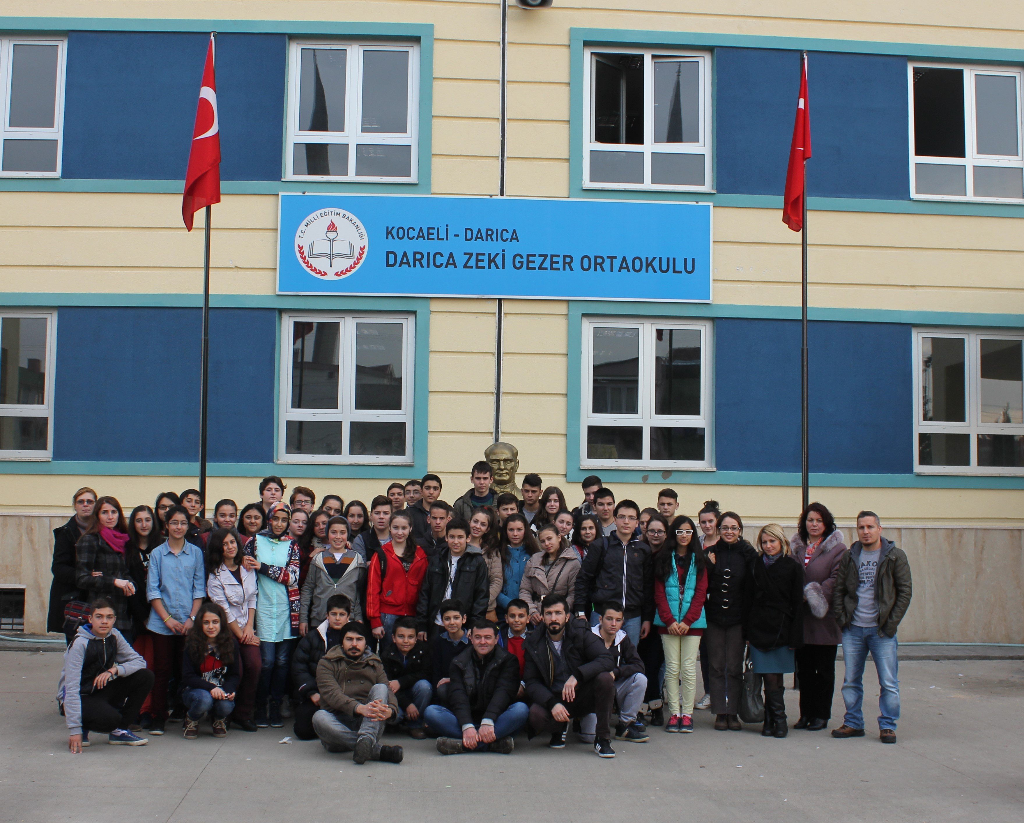 Zeki Gezer Ortaokulu, Darıca'yı Avrupa'ya tanıttı!