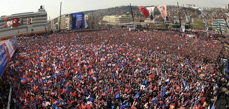 AK Parti mitinge hazır!