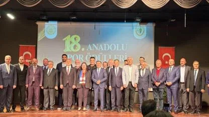 Anadolu Spor Ödülleri’nde Çayırova’ya büyük onur