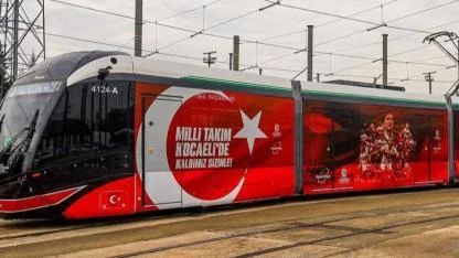 Başkan Büyükakın duyurdu: Tramvay maç saatinde ücretsiz