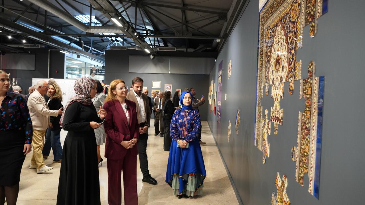 Bu sergide sanat, kültürle harmanlandı