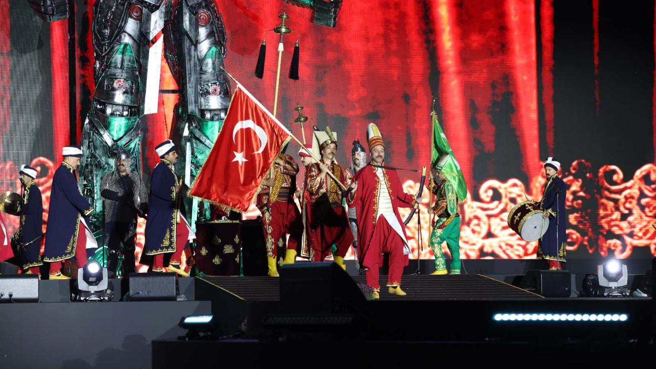 Büyükşehir Mehteri, Ulsan’da yeri göğü inletti