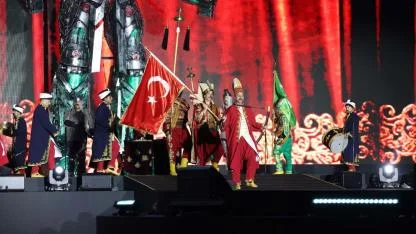 Büyükşehir Mehteri, Ulsan’da yeri göğü inletti