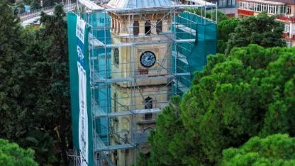 Büyükşehir’den İzmit Saat Kulesi’nde titiz çalışma