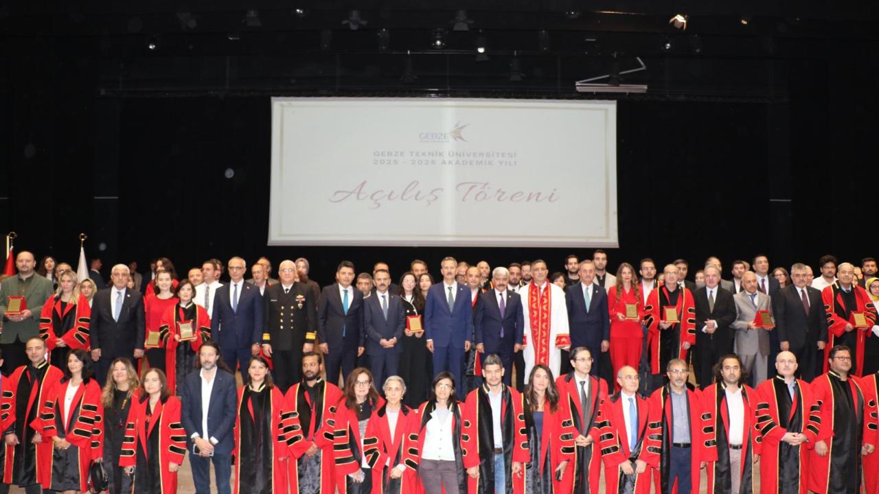 Gebze Teknik Üniversitesi Akademik Yıl Açılış Töreni Yapıldı