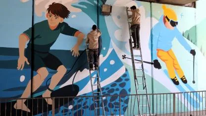 Kocaeli’de trafo ve alt geçitler sanatla renkleniyor