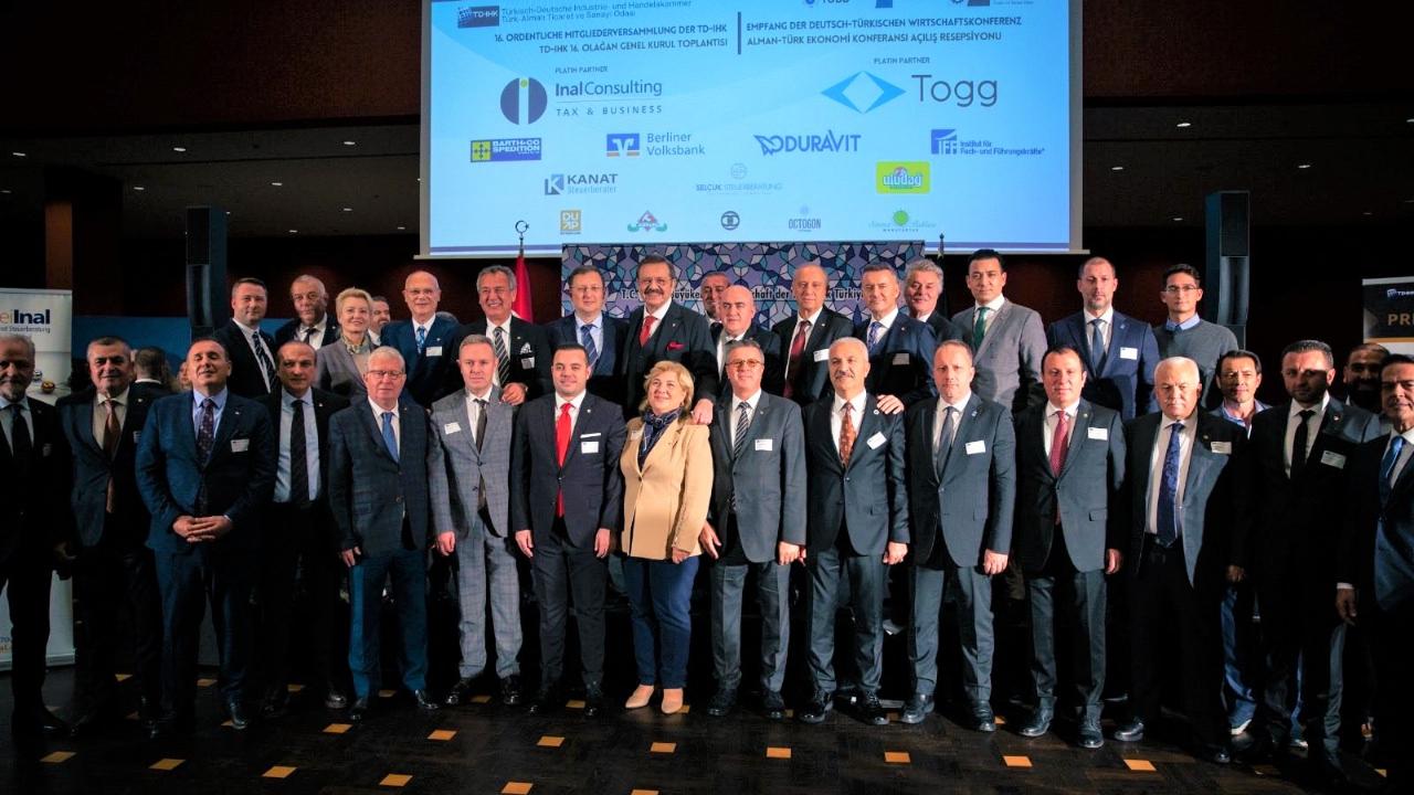 KOTO Heyeti, Türk-Alman Ticaret ve Sanayi Odası Genel Kurulu ve Alman-Türk Ekonomi Konferansı’na katıldı