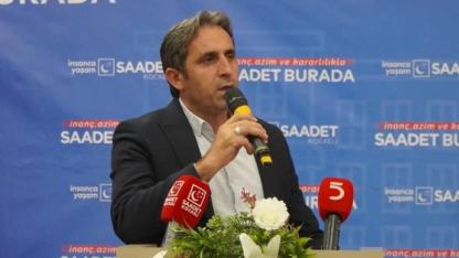 Saadet Partisi Darıca Teşkilatı, Gazze için bir araya geliyor