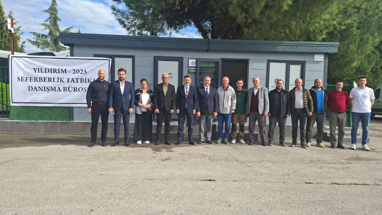 Seferberlik tatbikatına Büyükşehir desteği