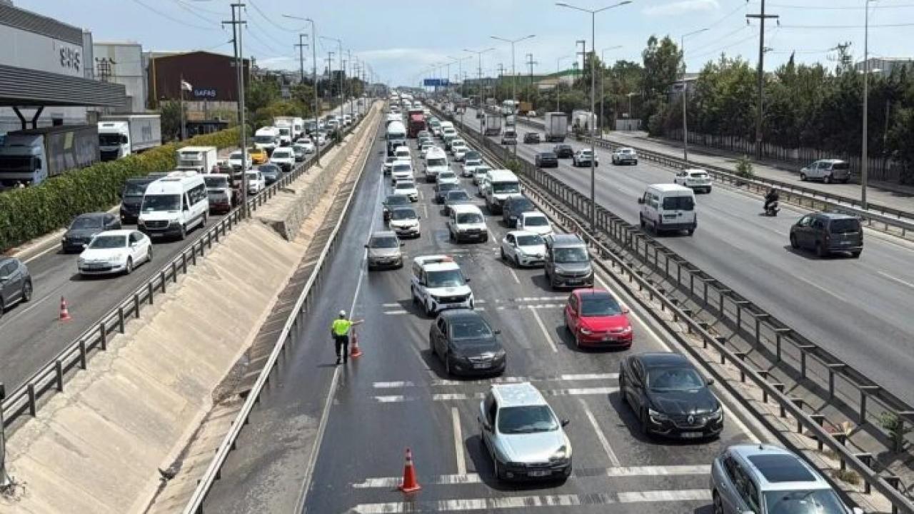 TEM Otoyolu&#039;nda çalışma var!