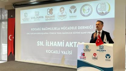 Vali İlhami Aktaş, Temel Bağımlılık Eğitim Kamp Programına Katıldı